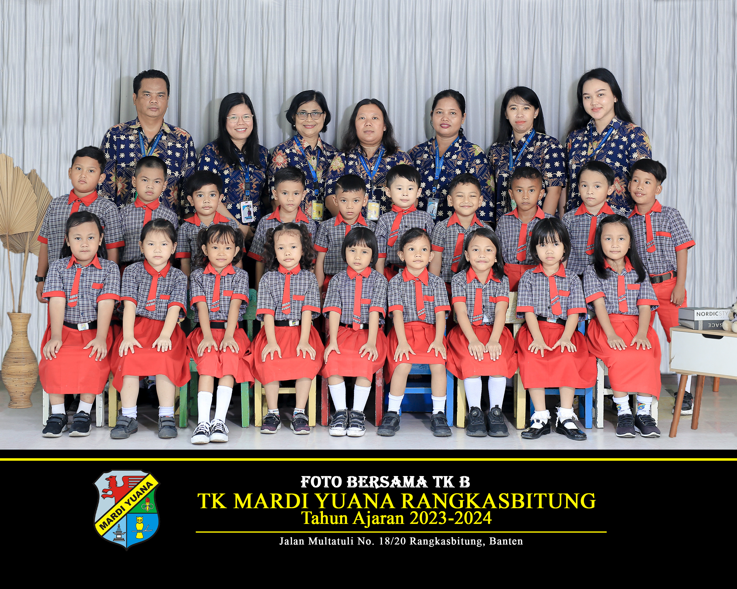 Kelas TK B TK Mardi Yuana Rangkasbitung Tahun Ajaran 2023 2024